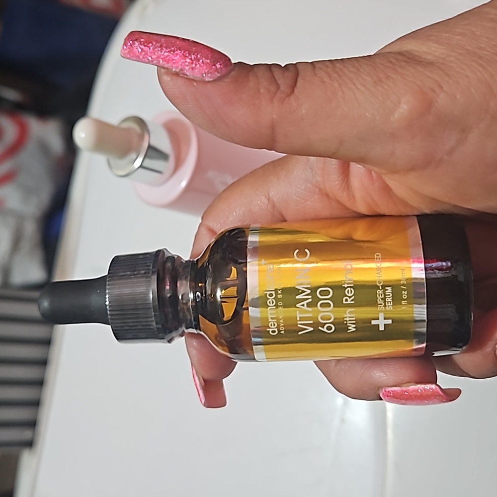Dermedicine Vitamin C 6000 W Retinol Super Charged Anti-Aging Serum for Face
